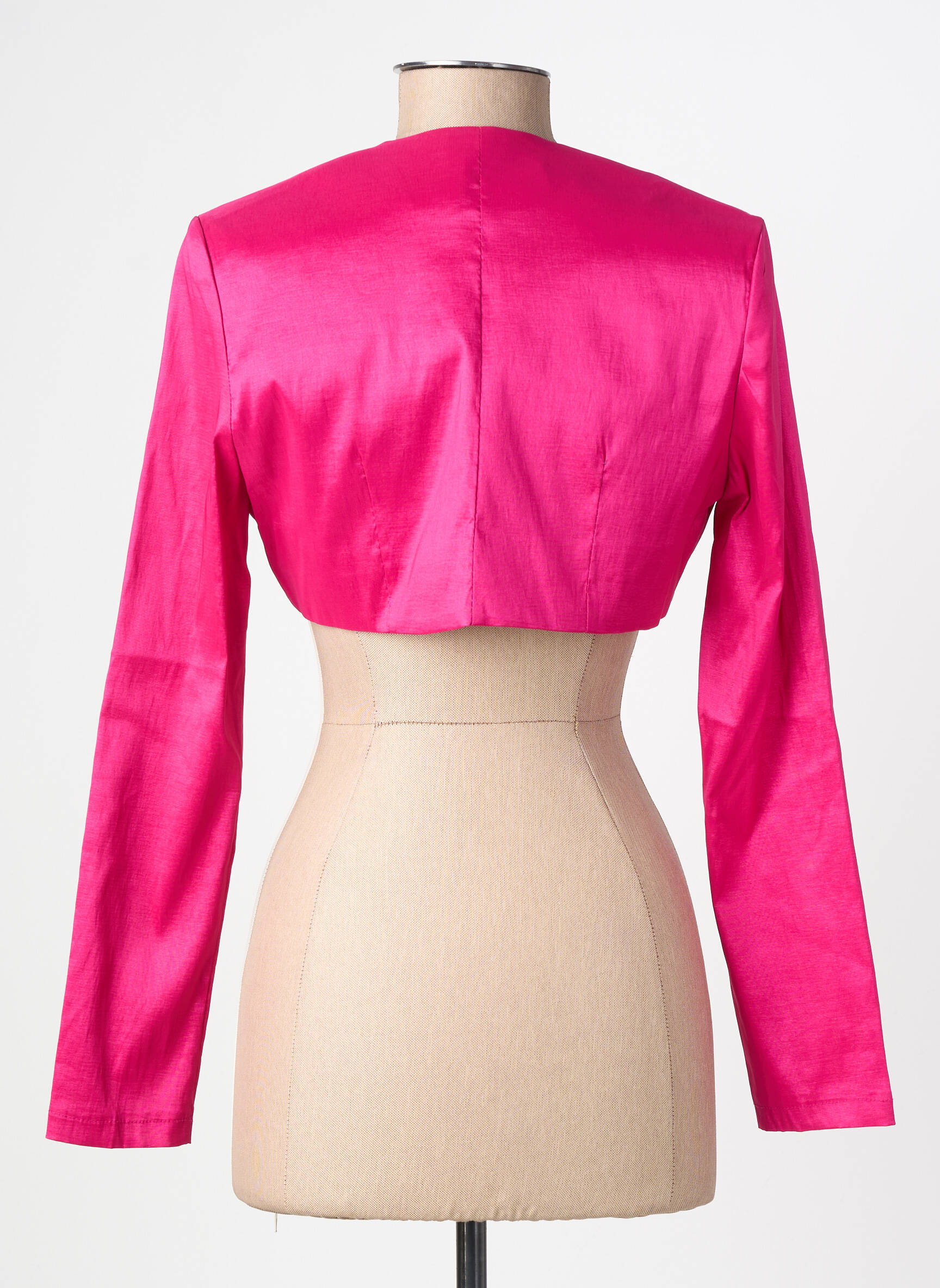 Bolero ilgos rankovės rožinė FLOWER BY CHARM'S moteris
