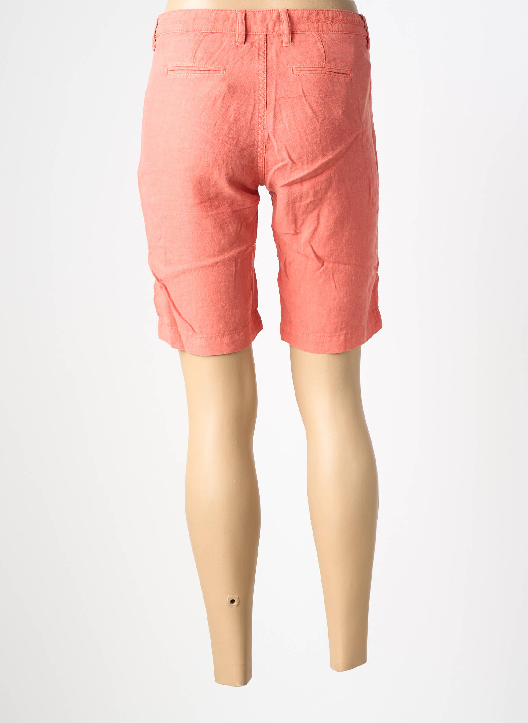 Bermudas tiesi kirpimas oranžinė COUTURIST moteris