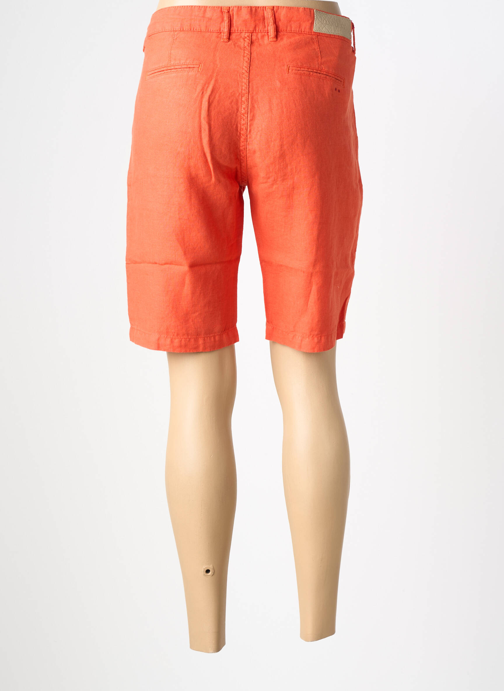 Bermudas tiesi kirpimas oranžinė COUTURIST vyras