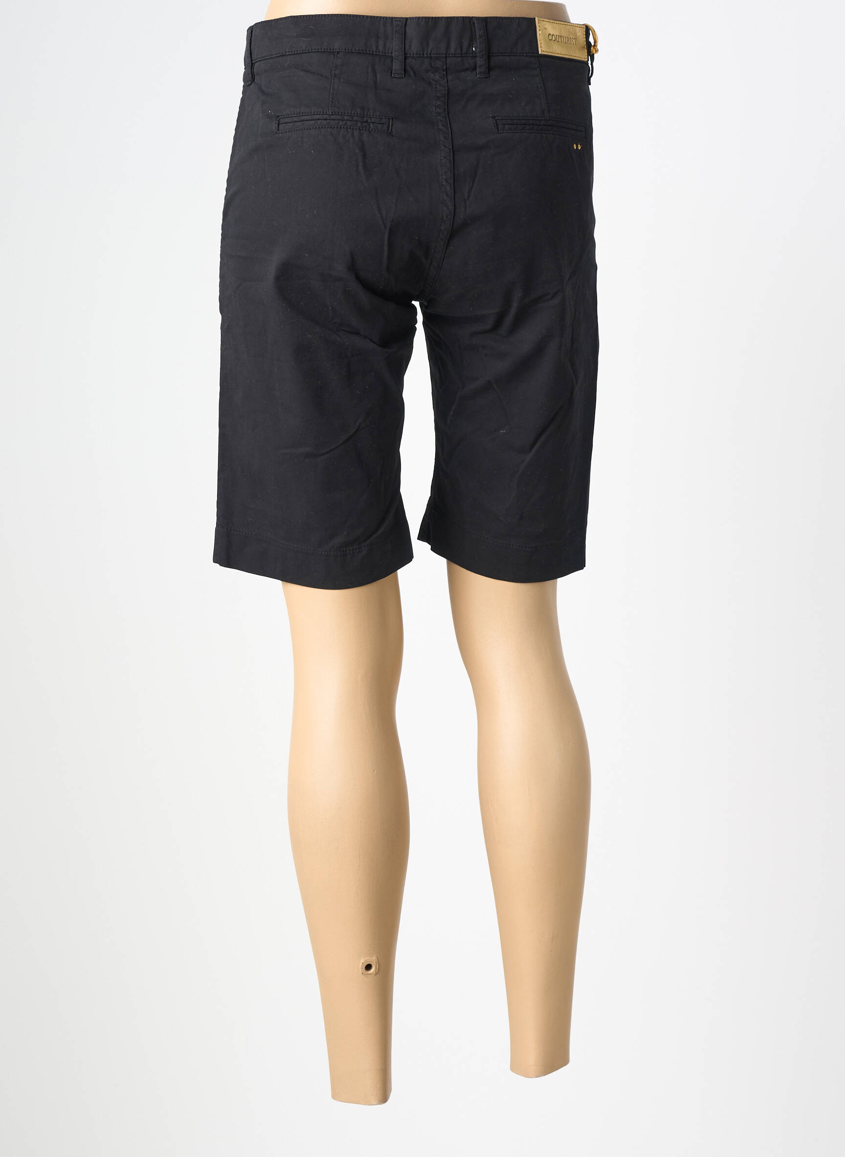 Bermudas tiesi kirpimas juodas COUTURIST moteris
