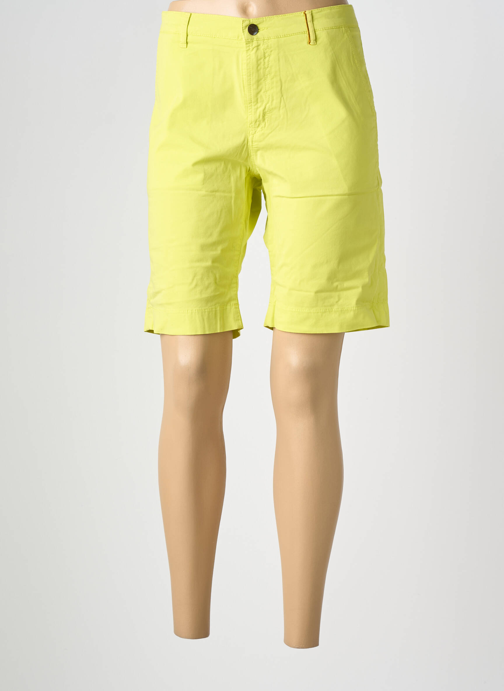 Bermudas tiesi kirpimas žalias COUTURIST moteris