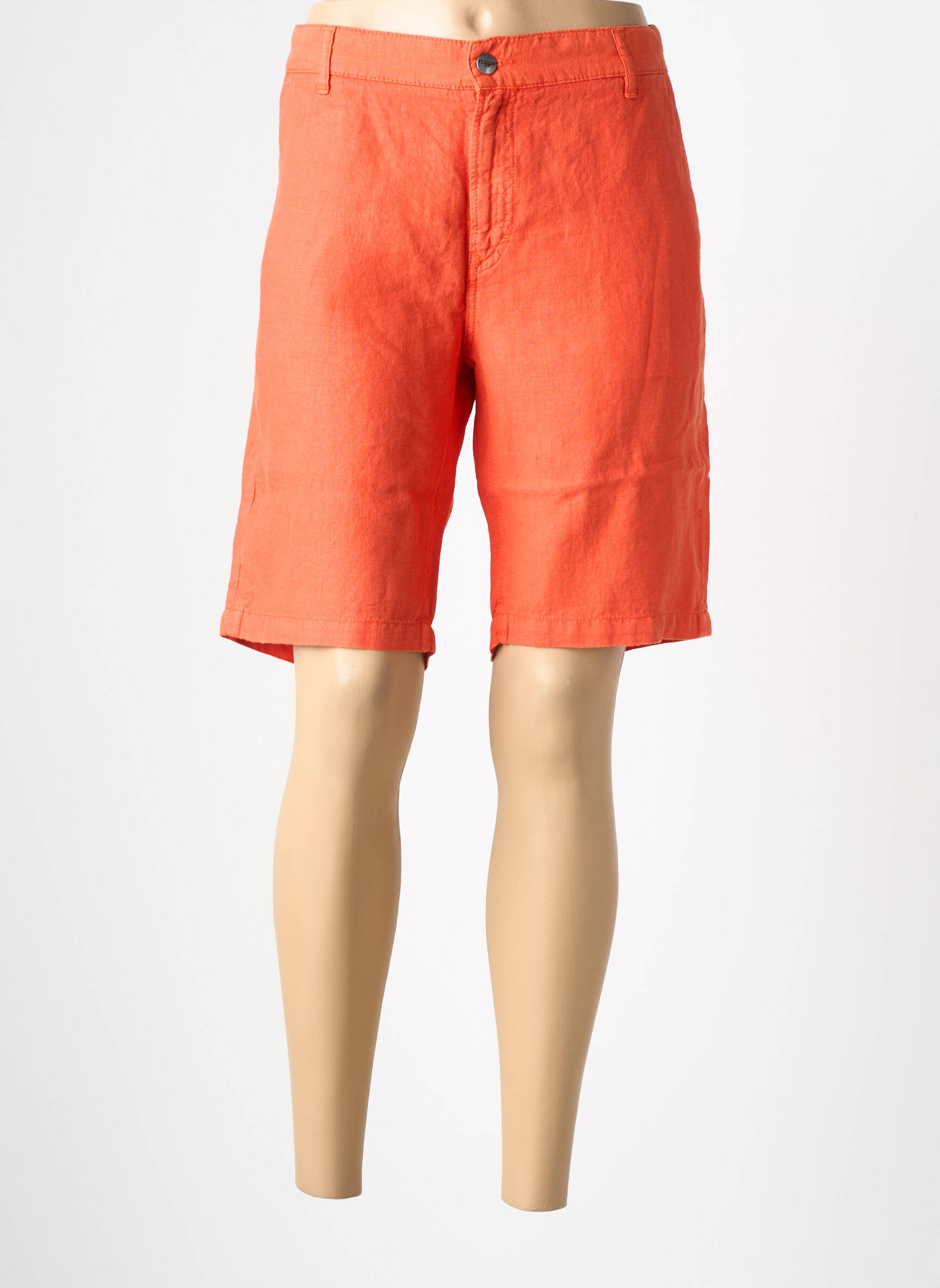 Bermudas tiesi kirpimas normala dydis oranžinė COUTURIST moteris