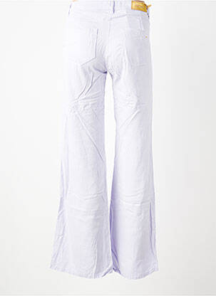 Platus kelnes popelinos audinys, kuris pasižymi lygiu ir tankiu paviršiumi. normala dydis violetinis COUTURIST moteris