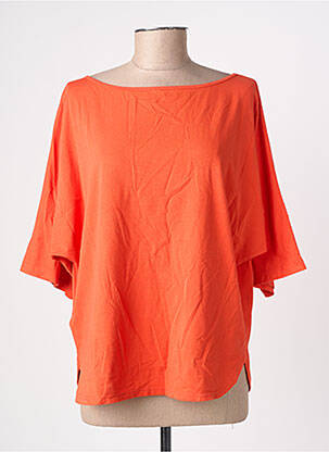 T-marškinys 3/4 rankovės 3/4 rankovės oranžinė COUTURIST moteris