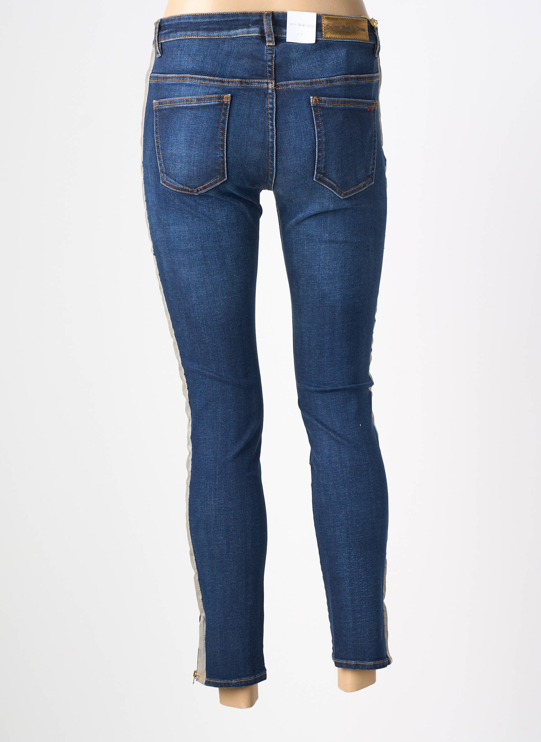 Lieknos džinsai brutinis audimas normala dydis mėlyna DENIM &DRESS moteris