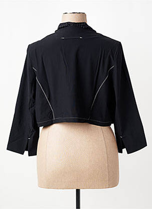 Bolero satino efektas juodas CHRISTINE LAURE moteris
