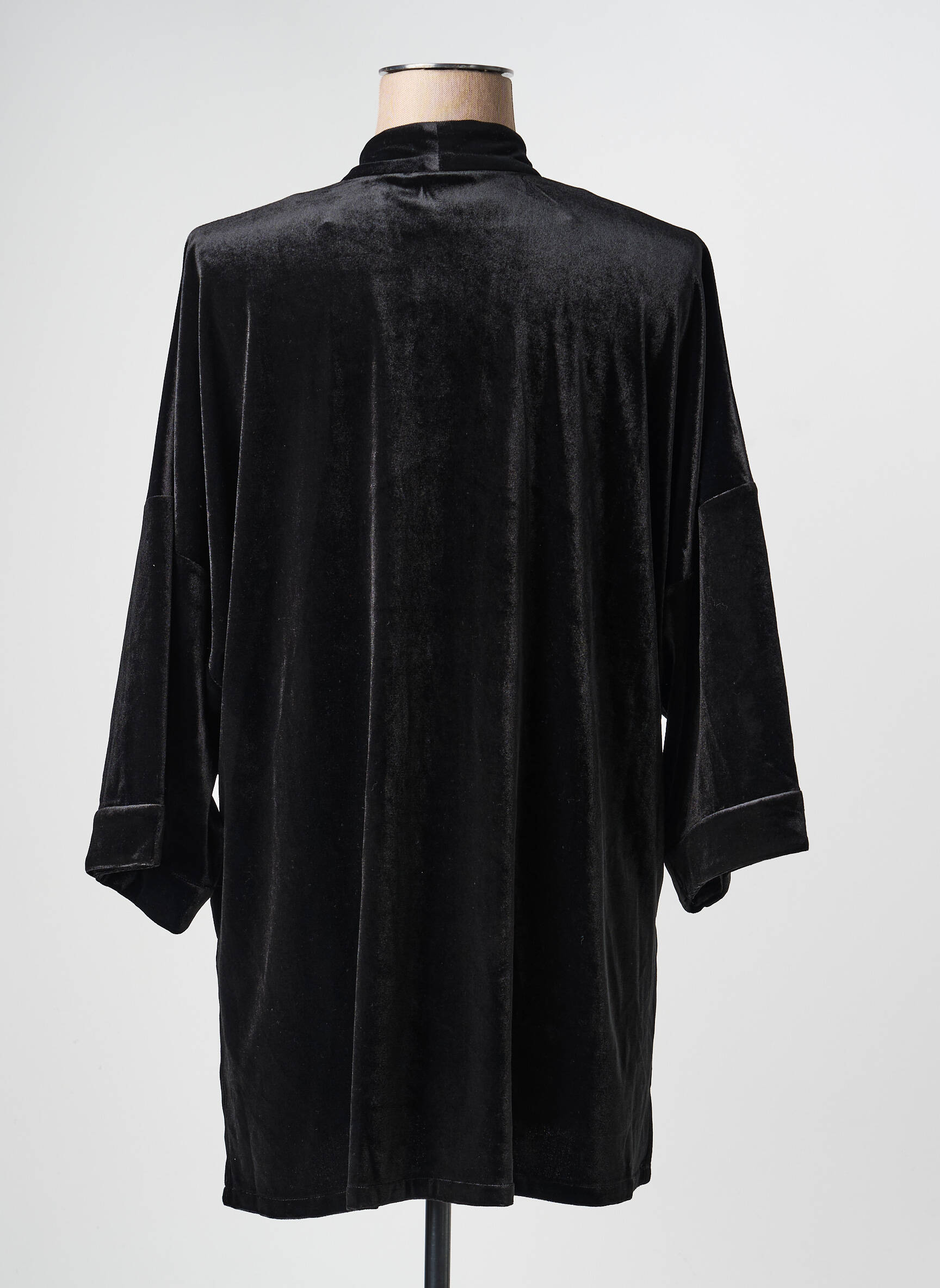 Kimono striukė col v juodas OLSEN moteris