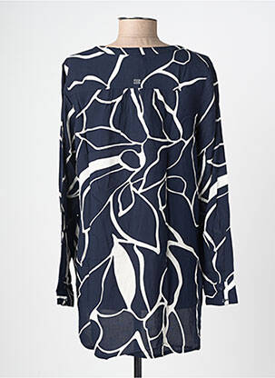 Ilgų rankovių tunika priekinė mygtukų uždarymo sistema mėlyna STREET ONE moteris