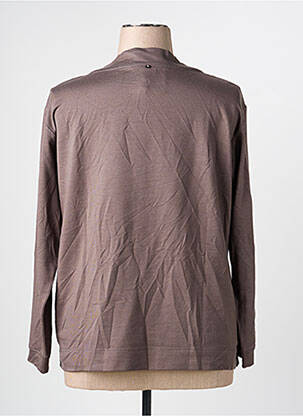 Mikroskopas tamprumas ilgos rankovės rudas RABE moteris