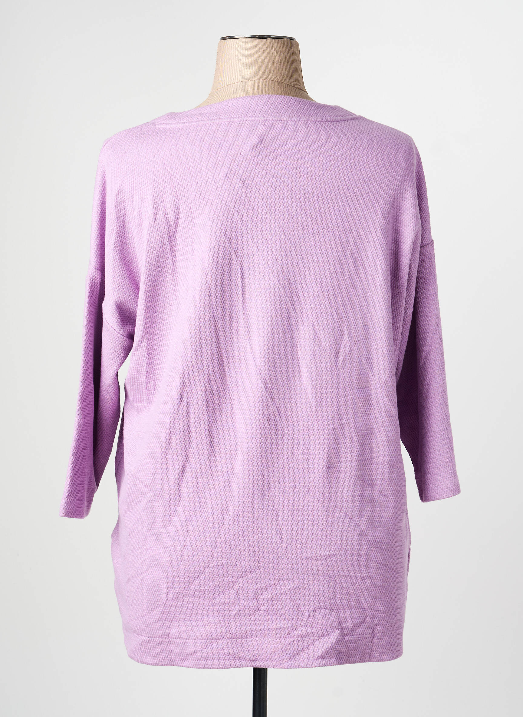 Mikroskopas tamprumas 3/4 rankovės violetinis OLSEN moteris