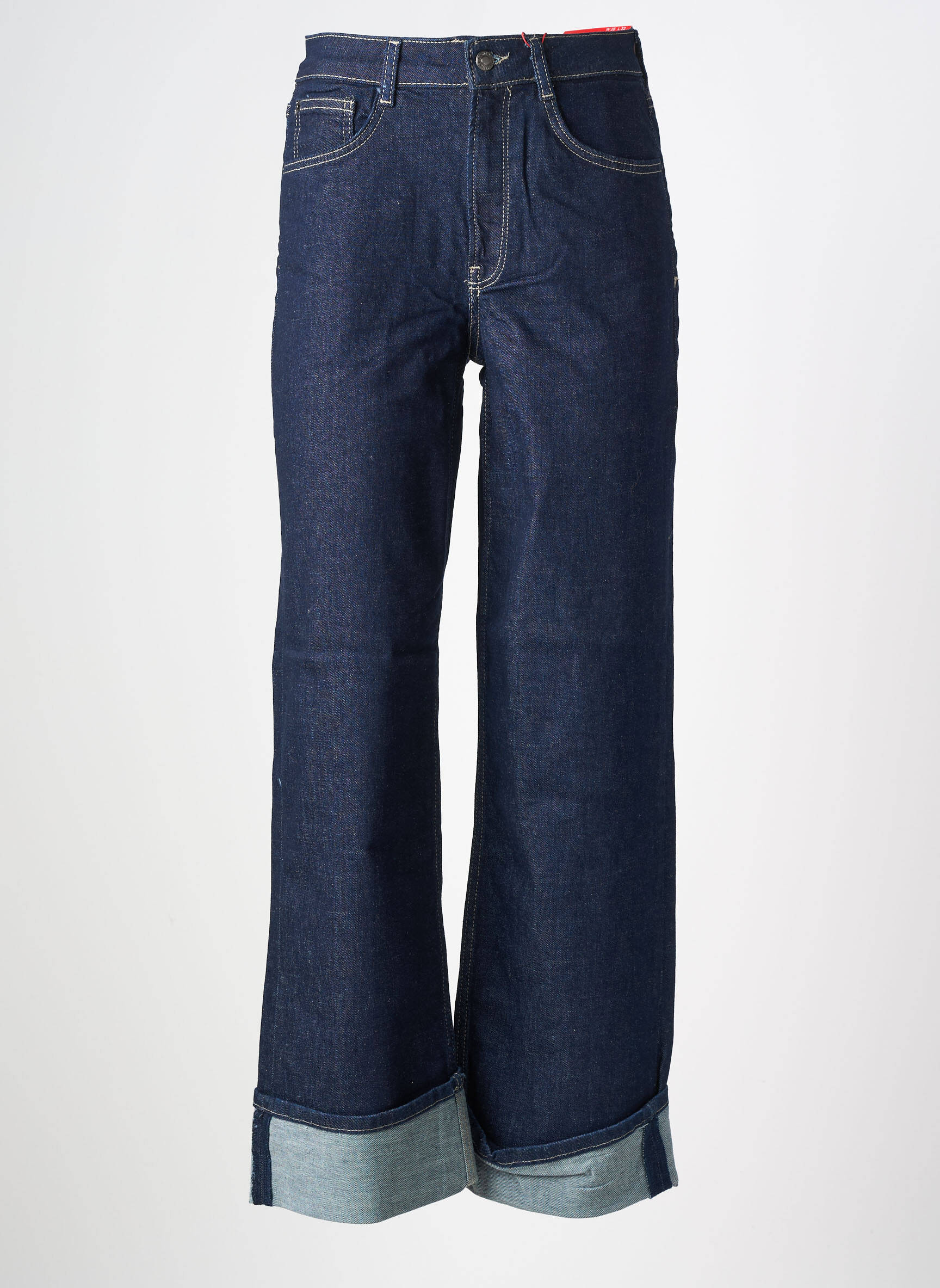 Bootcut džinsai kišenės mėlyna ONLY moteris