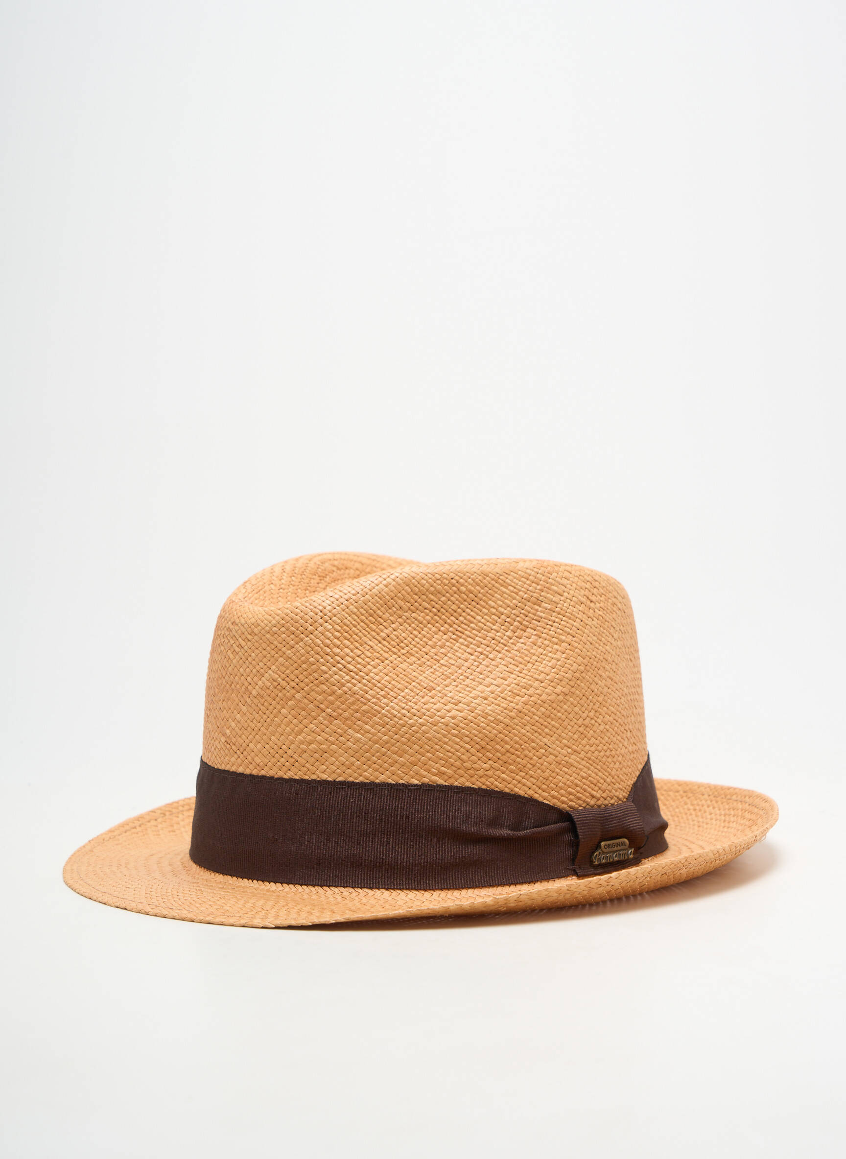 Skrybėlė antiperspirant juosta rudas PANAMA HAT vyras