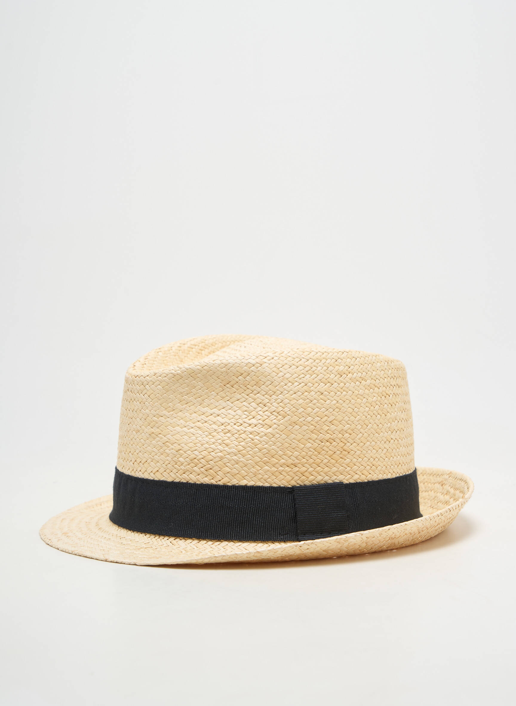 Skrybėlė antiperspirant juosta juodas PANAMA HAT vyras