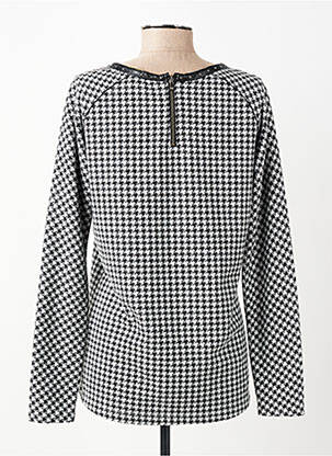 Megztinis centrinė iškirptė ilgos rankovės juodas MAISON SCOTCH moteris