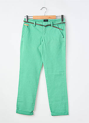 Chino kelnė popelinos audinys, kuris pasižymi lygiu ir tankiu paviršiumi. normala dydis žalias GUESS moteris