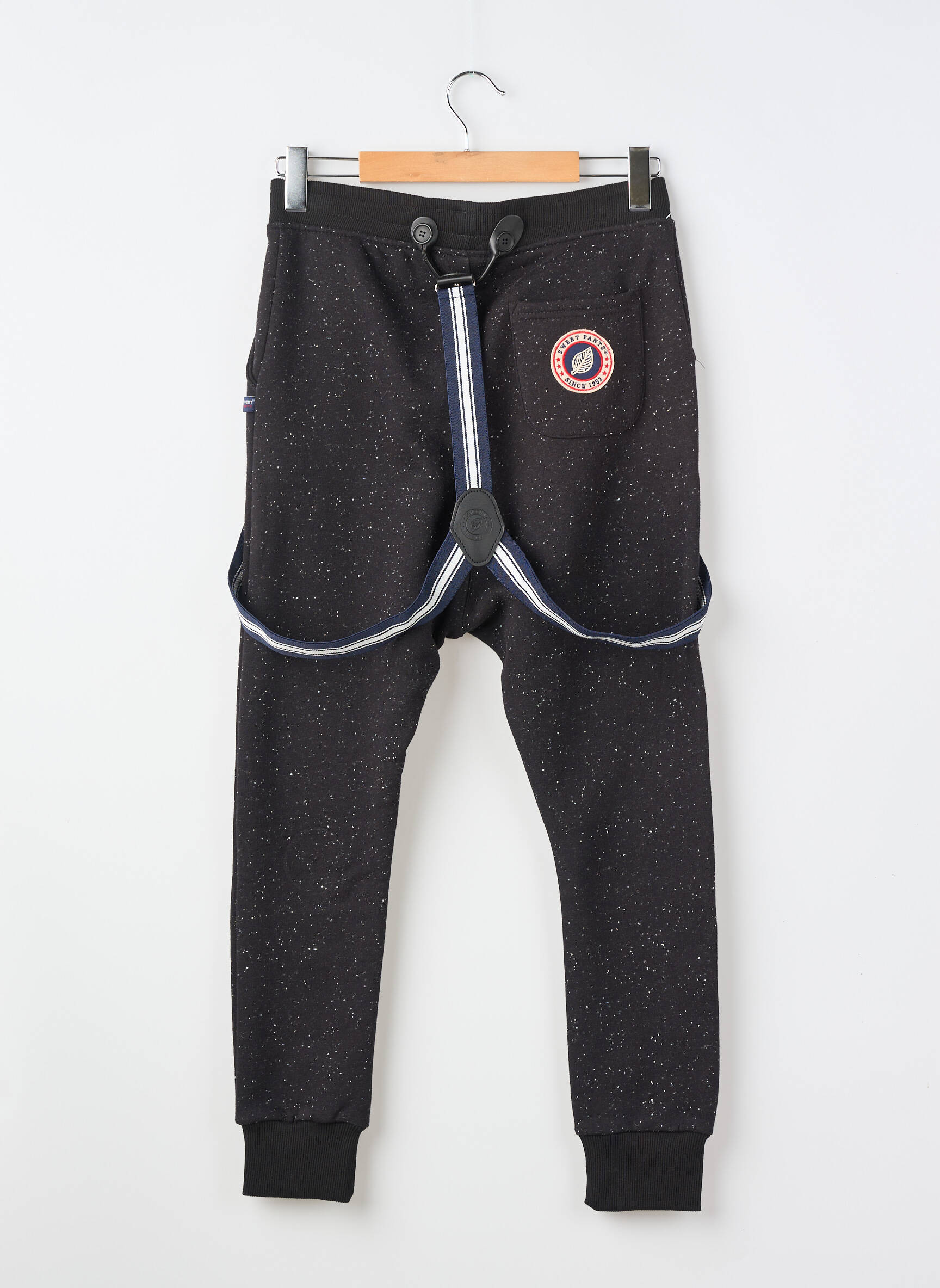 Joggins tamprumas normala dydis juodas SWEET PANTS vyras