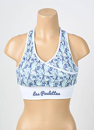 Liemenėlė liemenėlės (moteriškos) mėlyna LES POULETTES FITNESS moteris