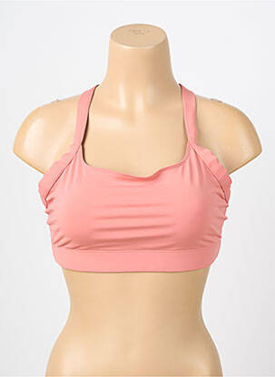 Liemenėlė liemenėlės (moteriškos) rožinė LES POULETTES FITNESS moteris
