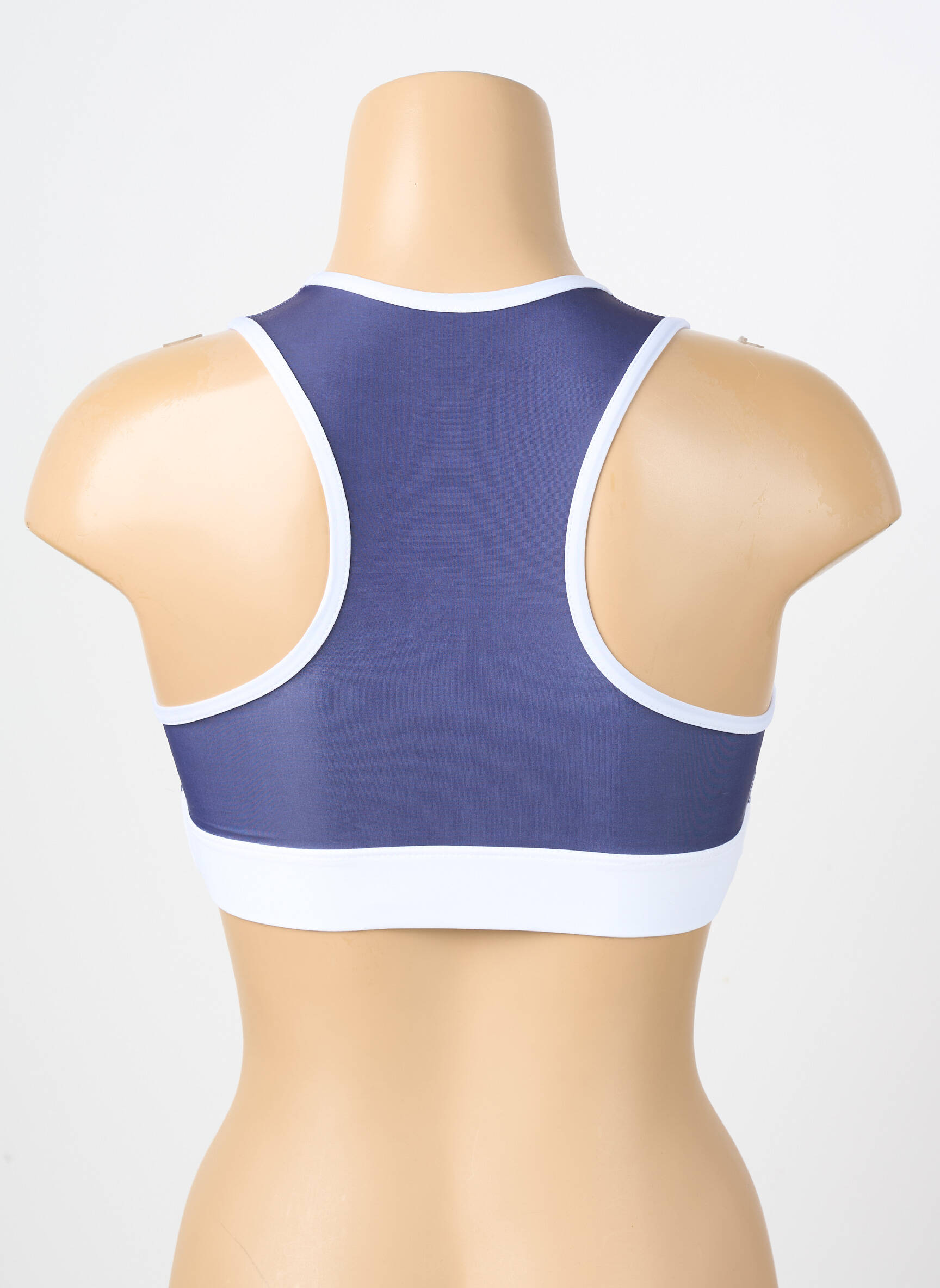 Liemenėlė be rėmo liemenėlės (moteriškos) mėlyna LES POULETTES FITNESS moteris