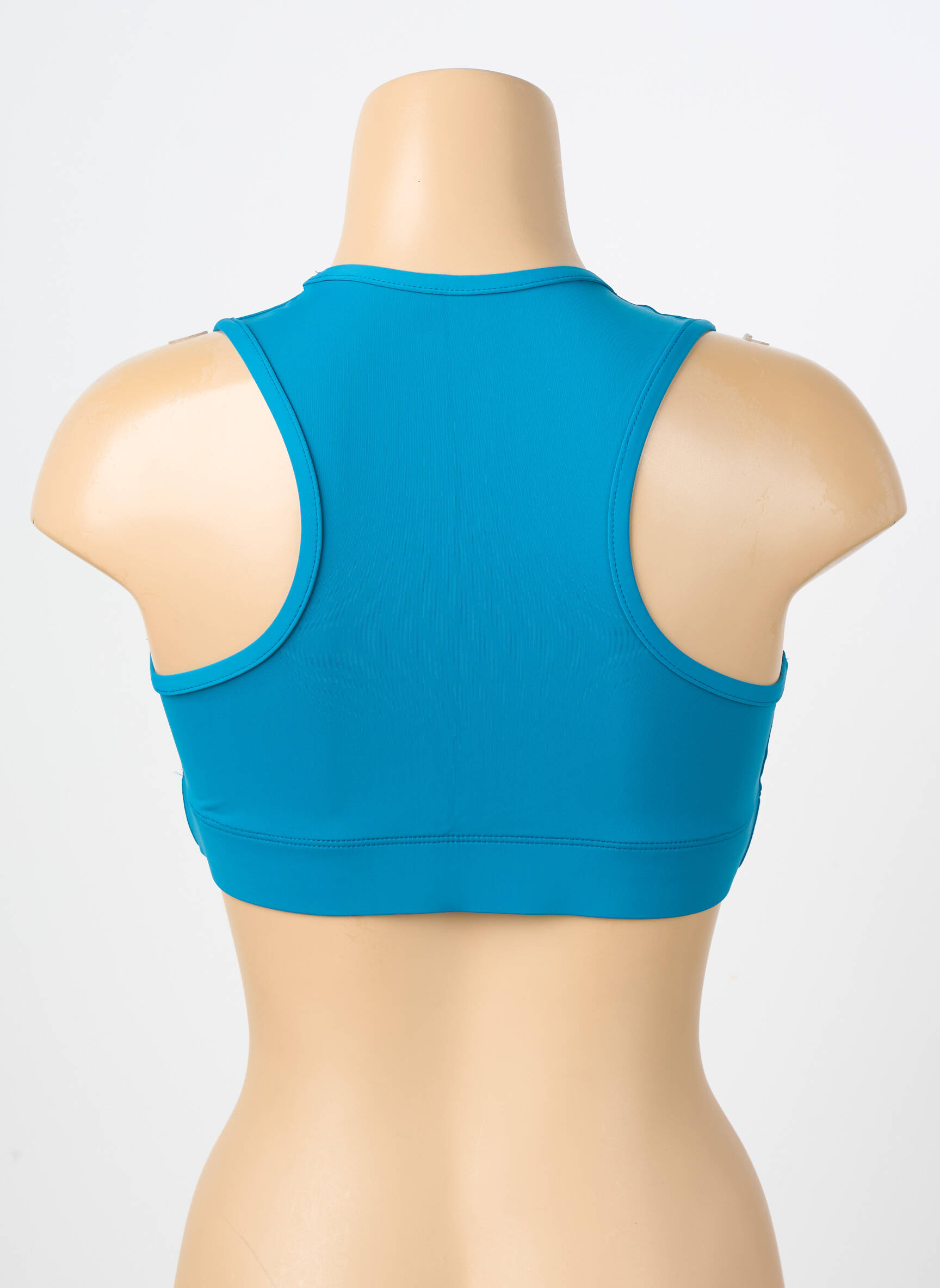 Liemenėlė be rėmo liemenėlės (moteriškos) mėlyna LES POULETTES FITNESS moteris
