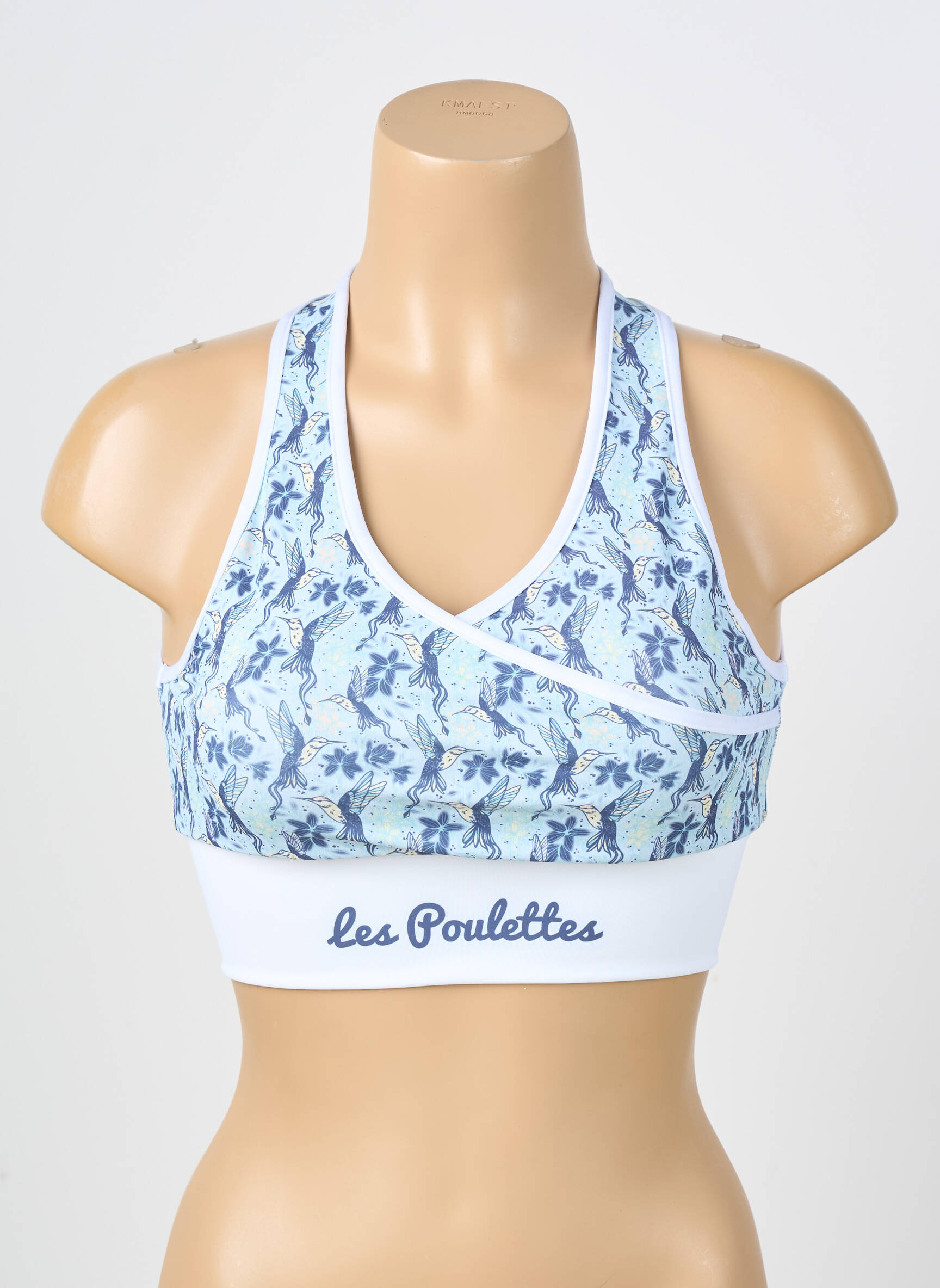 Liemenėlė liemenėlės (moteriškos) mėlyna LES POULETTES FITNESS moteris