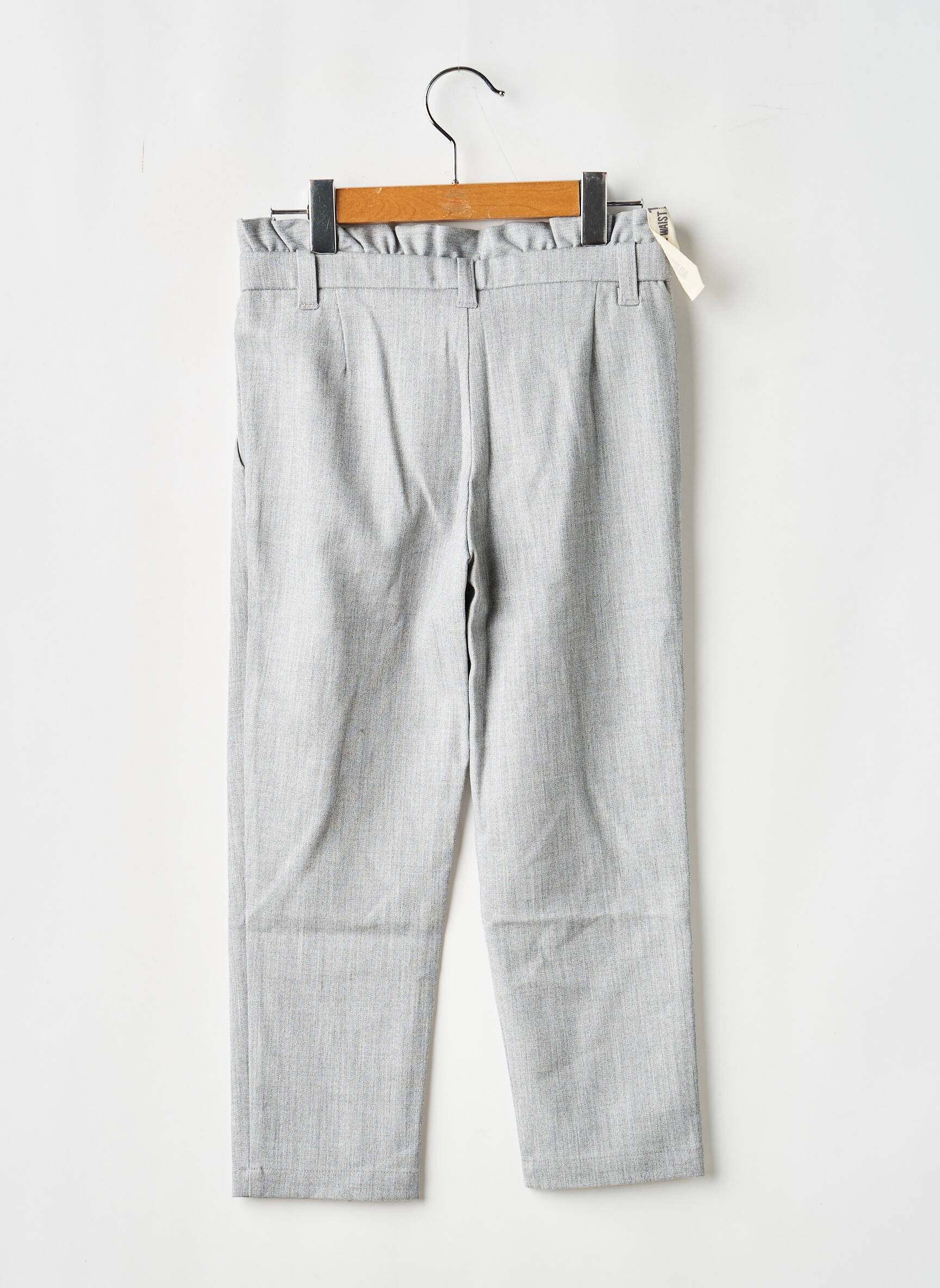 Tiesi kelnė kišenės reguliuojamo dydžio pilka IKKS mergina