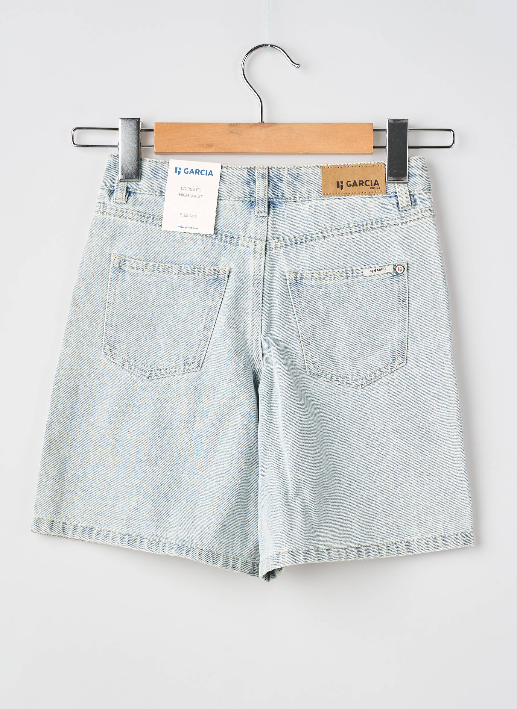 Šortas denimo audinys mėlyna GARCIA mergina