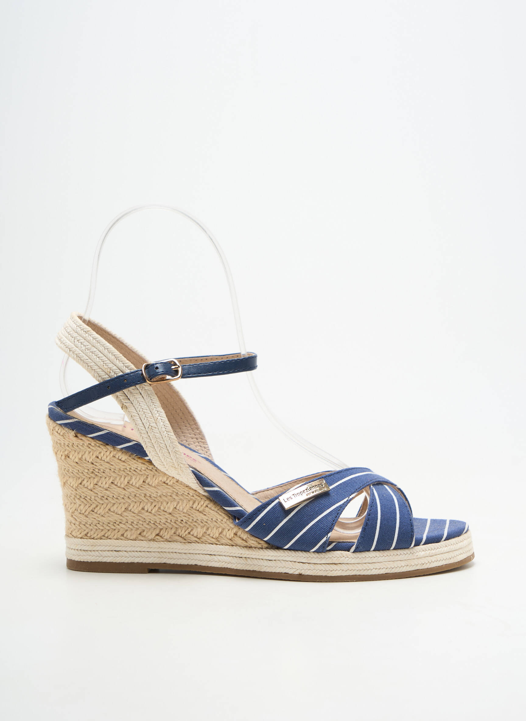 Espadrilės užsegimas kilpa(s) kulnas nuo 7 iki 9 cm mėlyna LES TROPEZIENNES PAR M.BELARBI moteris