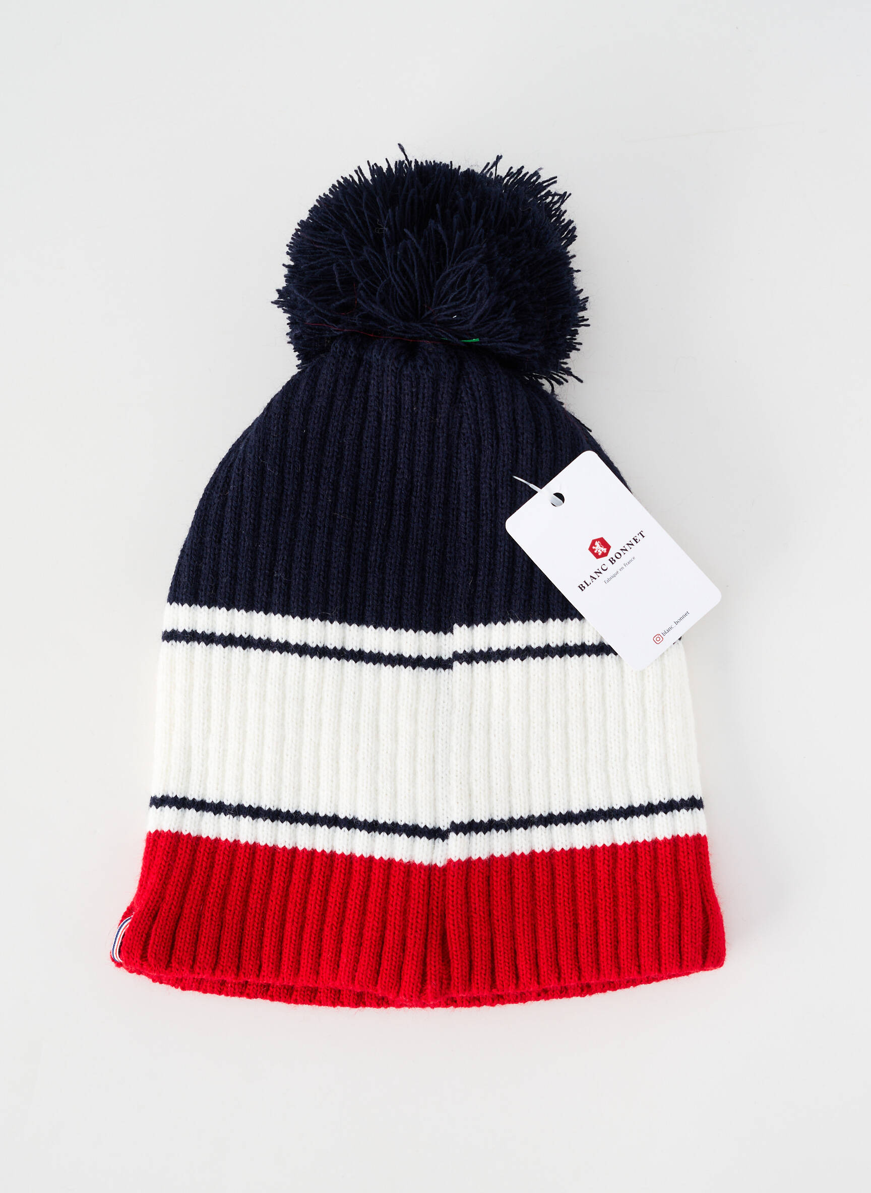 Kepurė tekstilės pamušalas mėlyna BLANC BONNET vyras