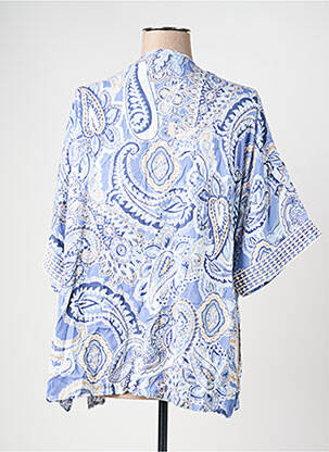 Kimono striukė col v mėlyna OLSEN moteris