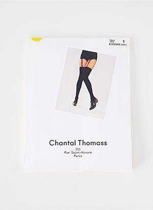 Kojinės fantazijos raštas juodas CHANTAL THOMASS moteris