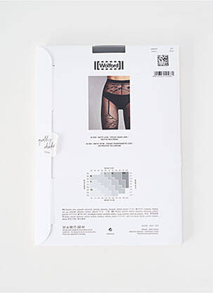 Kojinės tamprumas juodas WOLFORD moteris