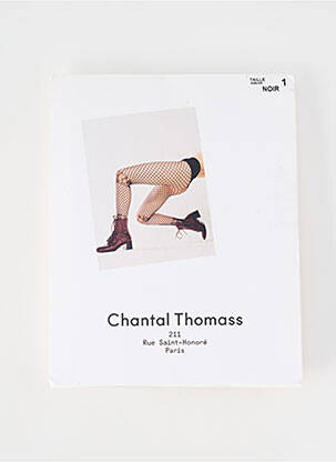 Kojinės tamprumas juodas CHANTAL THOMASS moteris