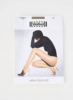 Kojinės tamprumas rudas WOLFORD moteris