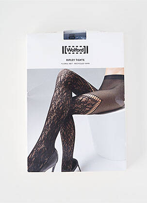 Kojinės tamprumas mėlyna WOLFORD moteris
