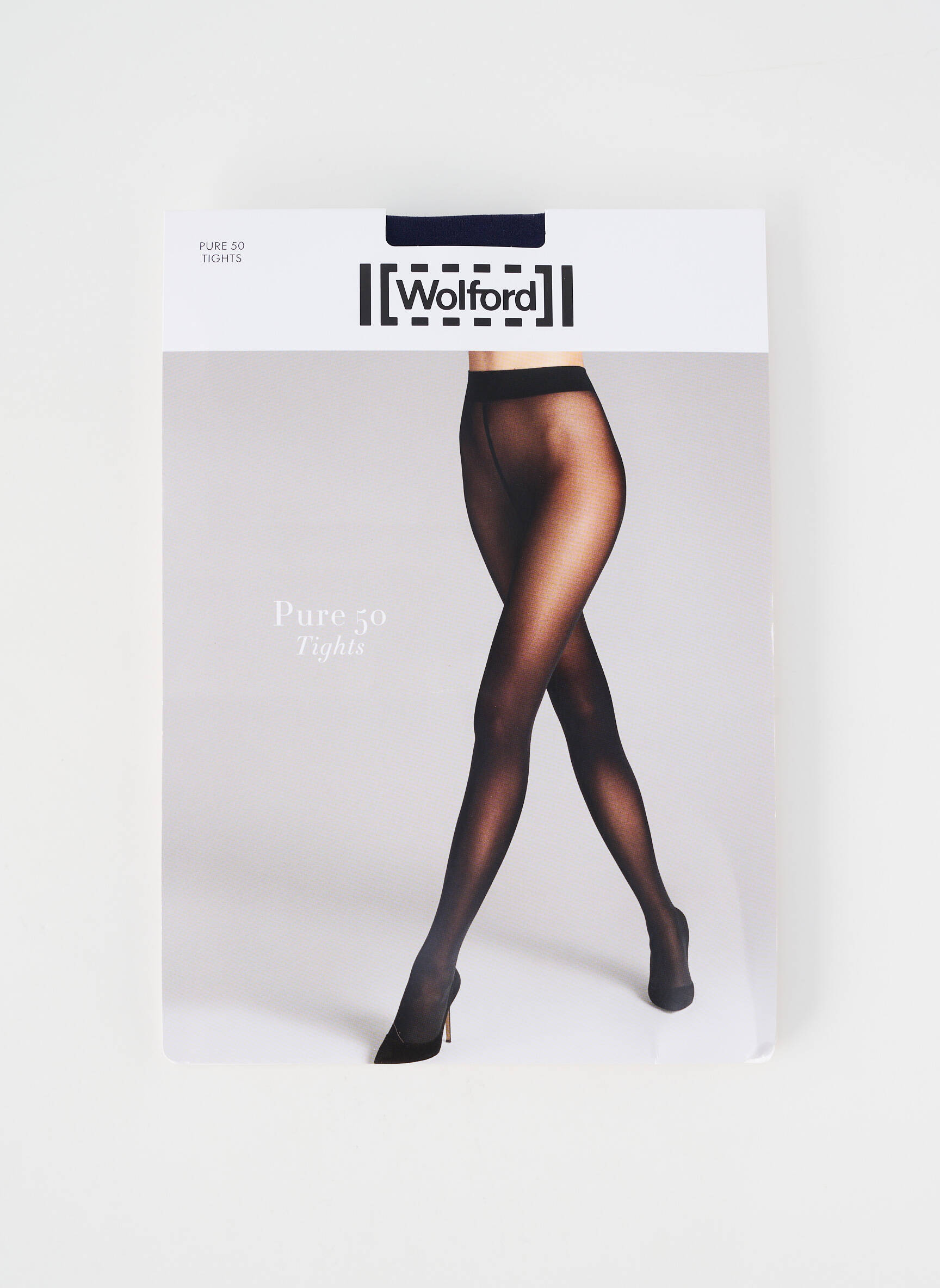 Kojinės tamprumas juodas WOLFORD moteris