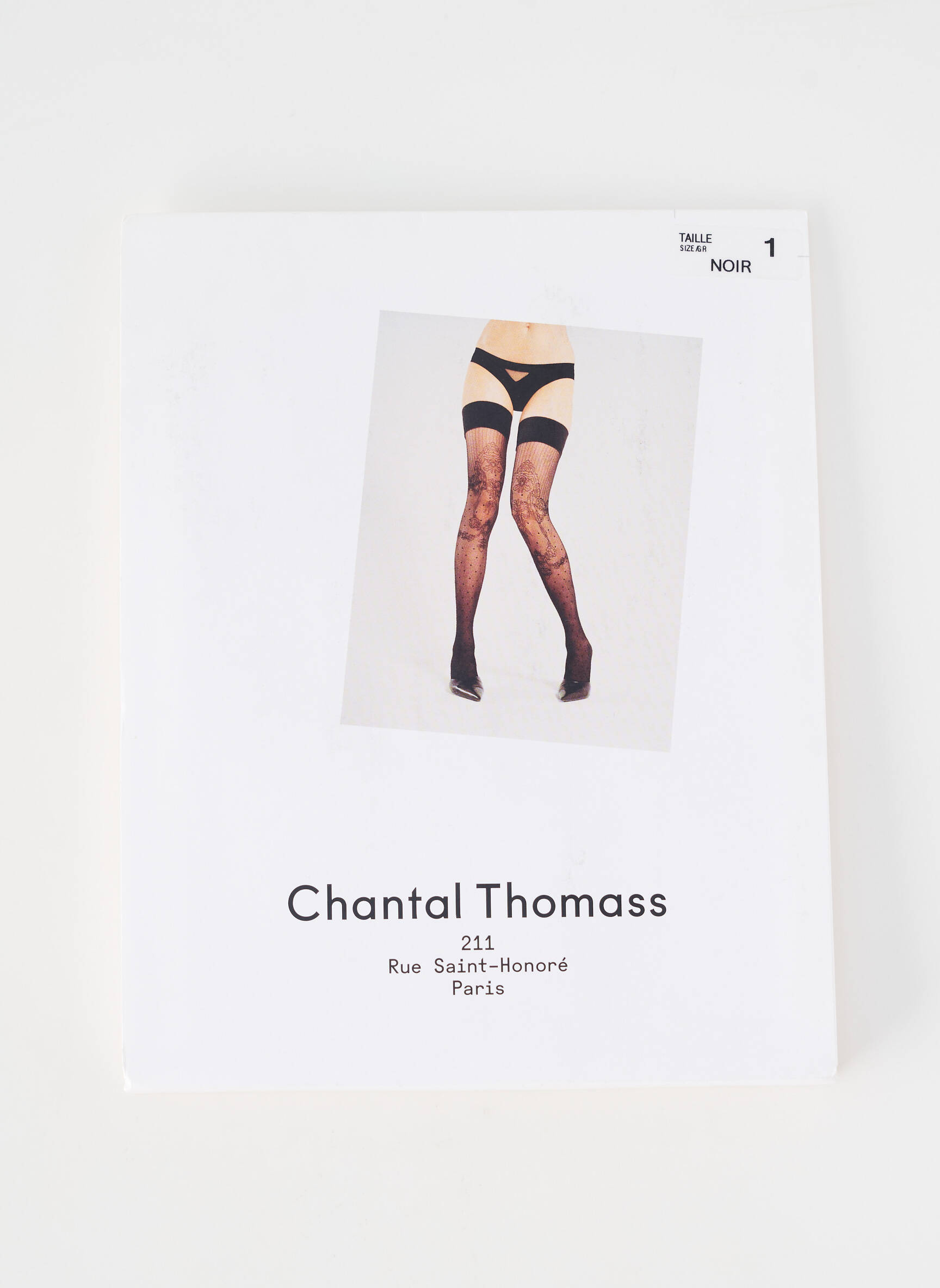 Bas fantazijos raštas juodas CHANTAL THOMASS moteris