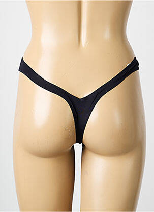 Tanga satino audinys juodas RITRATTI moteris