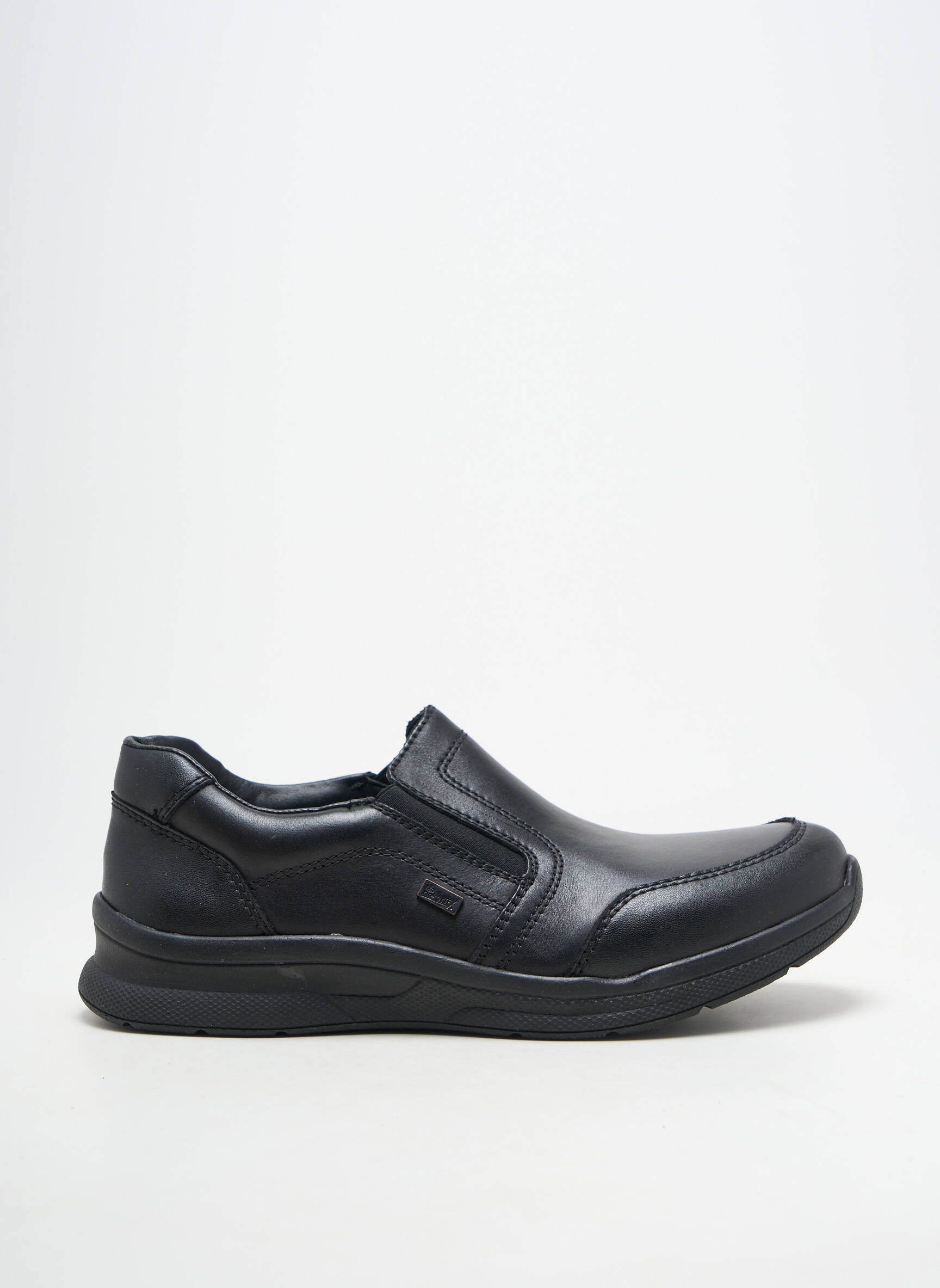 Slip-on batai apvalus mygtukas apvalus mygtukas juodas RIEKER vyras