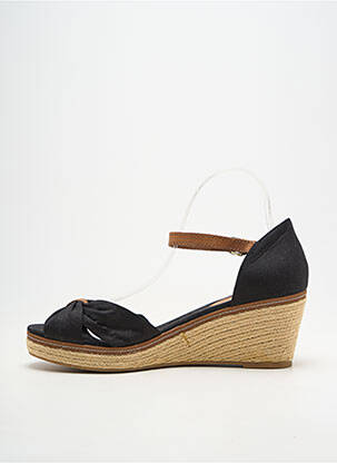 Espadrilės užsegimas kilpa(s) kulnas nuo 7 iki 9 cm juodas TOMMY HILFIGER moteris