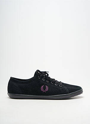 Bėgimo bateliai apvalus mygtukas apvalus mygtukas juodas FRED PERRY vyras