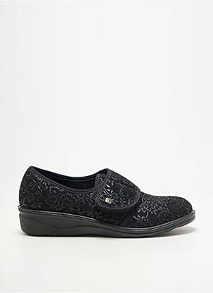 Bateliai/pantofliai velcro užsegimas plokščias kulnas iki 3 cm juodas ROMIKA moteris