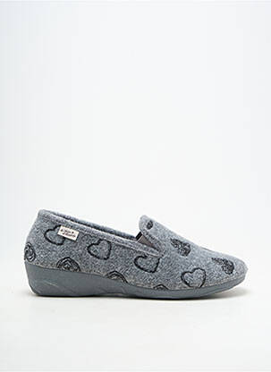 Bateliai/pantofliai pusiau kompensuotas kulnas nuo 4 iki 6 cm pilka LA MAISON DE L'ESPADRILLE moteris