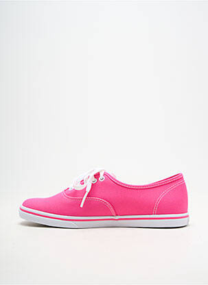 Bėgimo bateliai apvalus mygtukas plokščias kulnas iki 3 cm rožinė VANS moteris