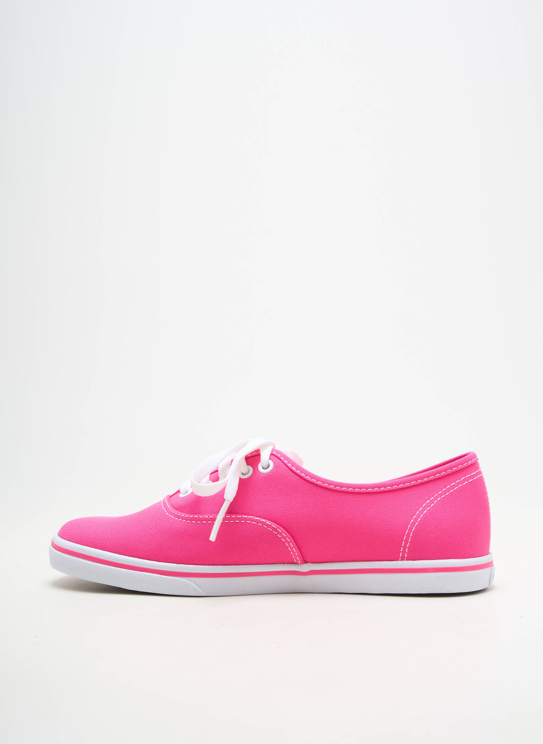 Bėgimo bateliai apvalus mygtukas plokščias kulnas iki 3 cm rožinė VANS moteris