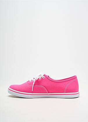 Bėgimo bateliai apvalus mygtukas plokščias kulnas iki 3 cm rožinė VANS moteris