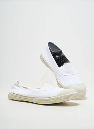 Slip-on batai  plokščias kulnas iki 3 cm baltas BENSIMON moteris