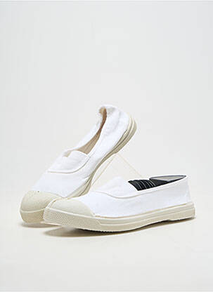Slip-on batai  plokščias kulnas iki 3 cm baltas BENSIMON moteris