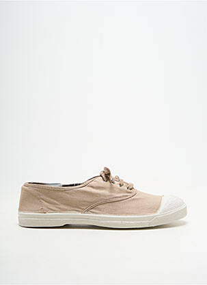 Slip-on batai šnervių uždarymas plokščias kulnas iki 3 cm bežinis BENSIMON moteris