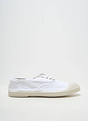 Slip-on batai šnervių uždarymas plokščias kulnas iki 3 cm baltas BENSIMON moteris